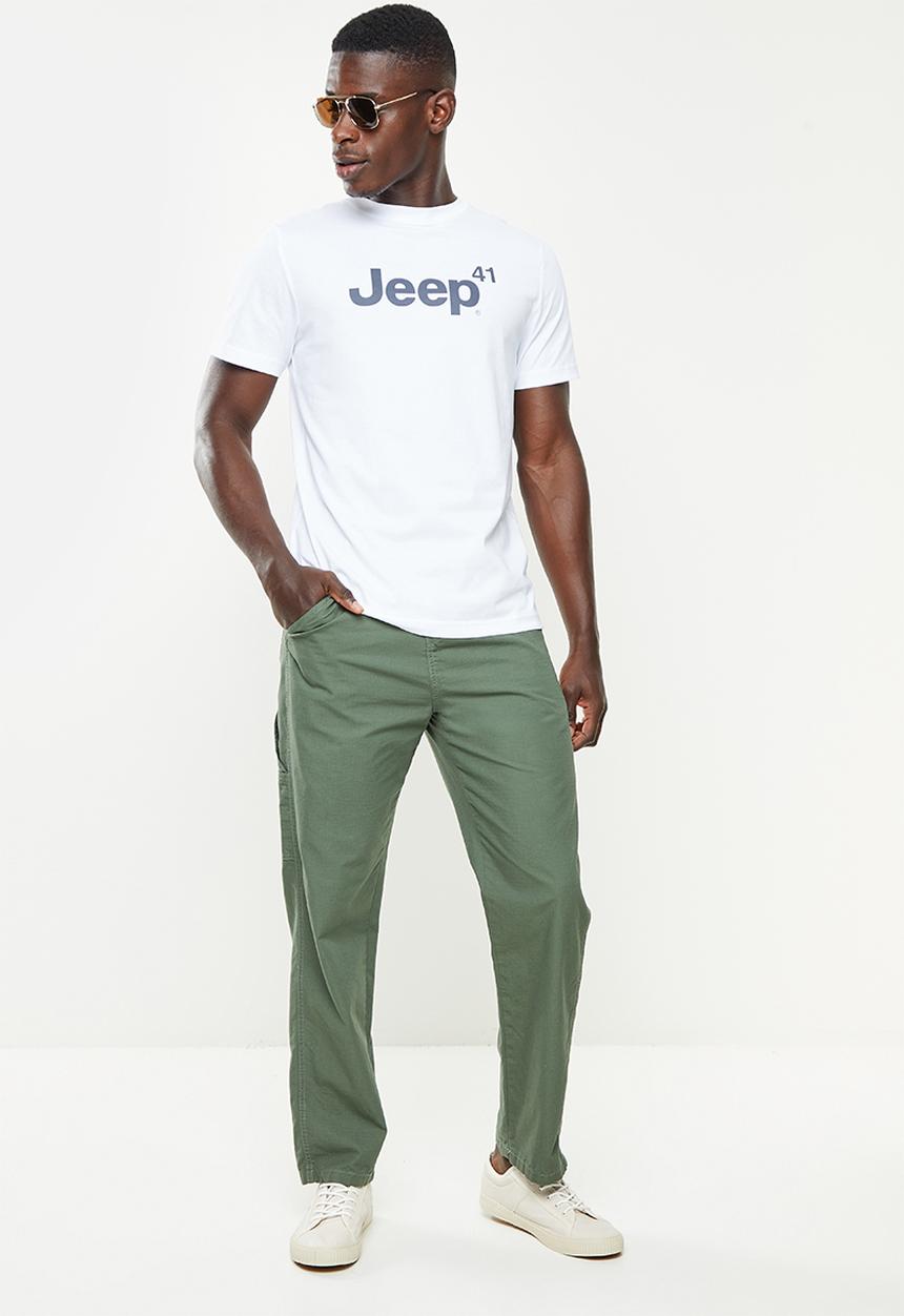 JEEP - Iconic logo tee - white