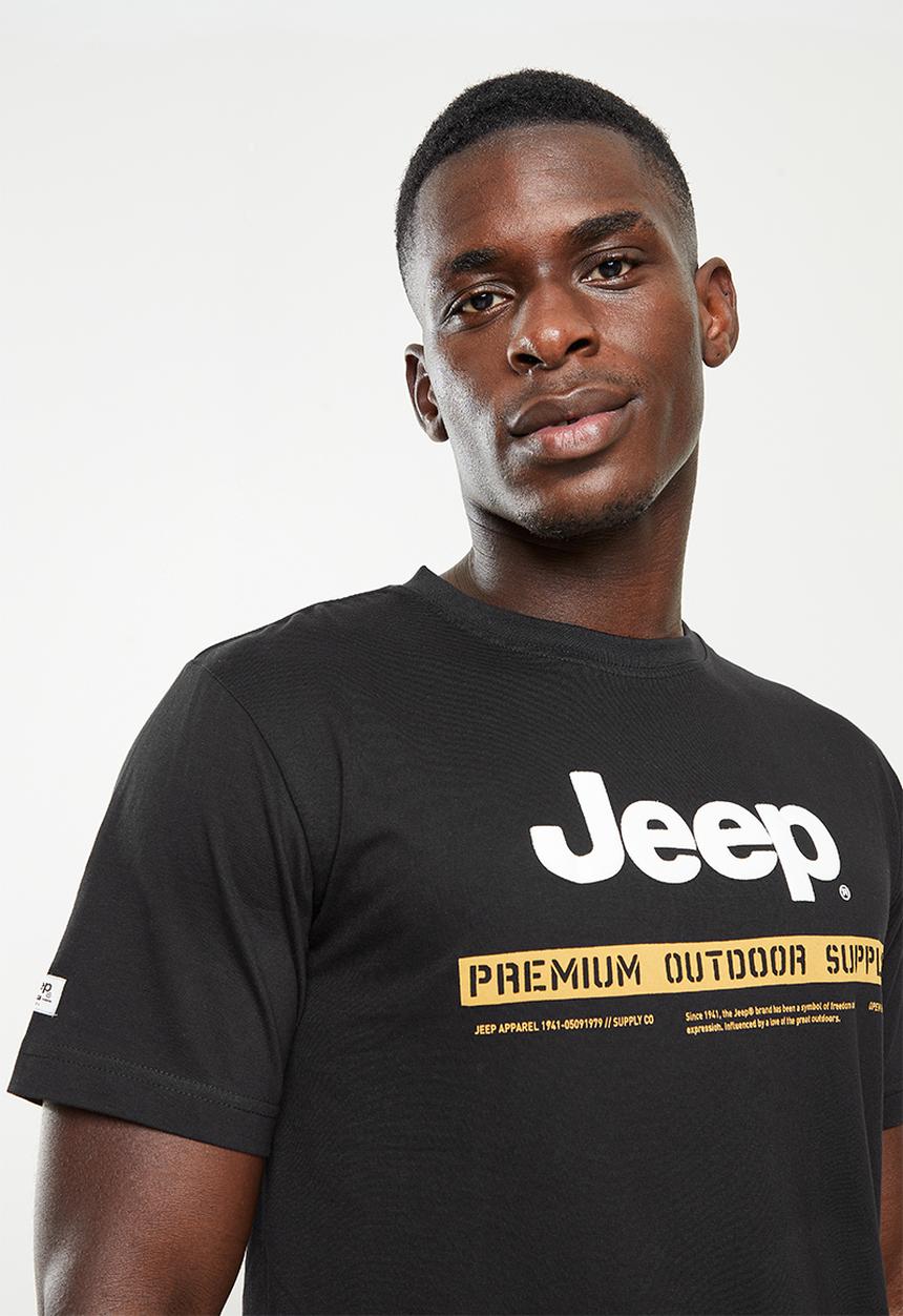 JEEP - High density logo/icon print - black