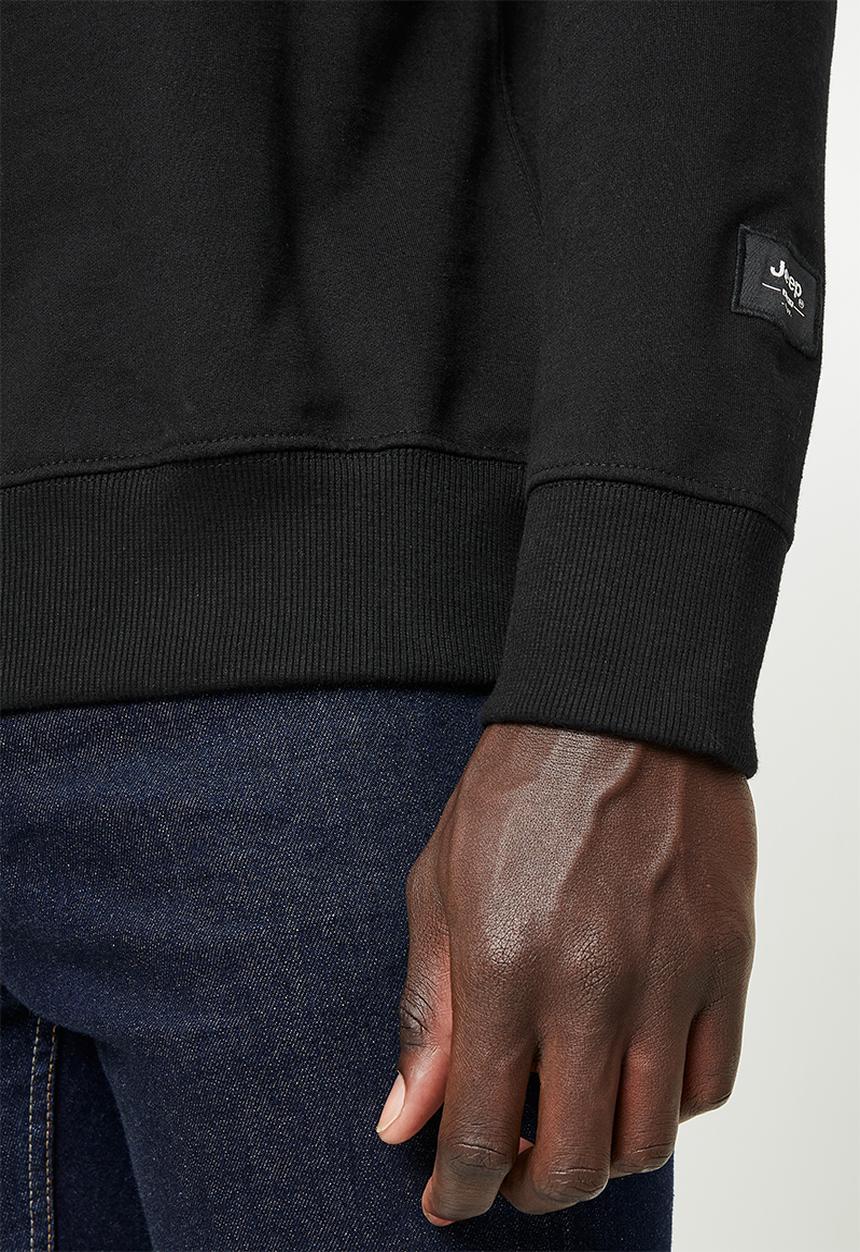 JEEP - Twill applique and embroidery - black