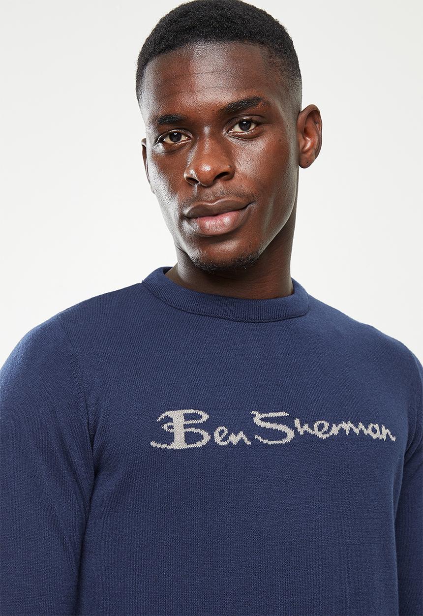 Ben Sherman - Ben sherman crew knit - navy