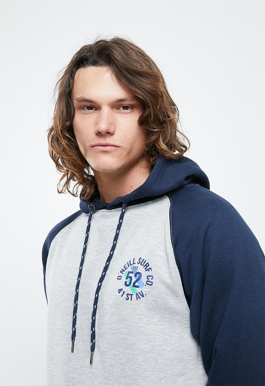 O'Neill - Base camp pullover  - heather grey & navy