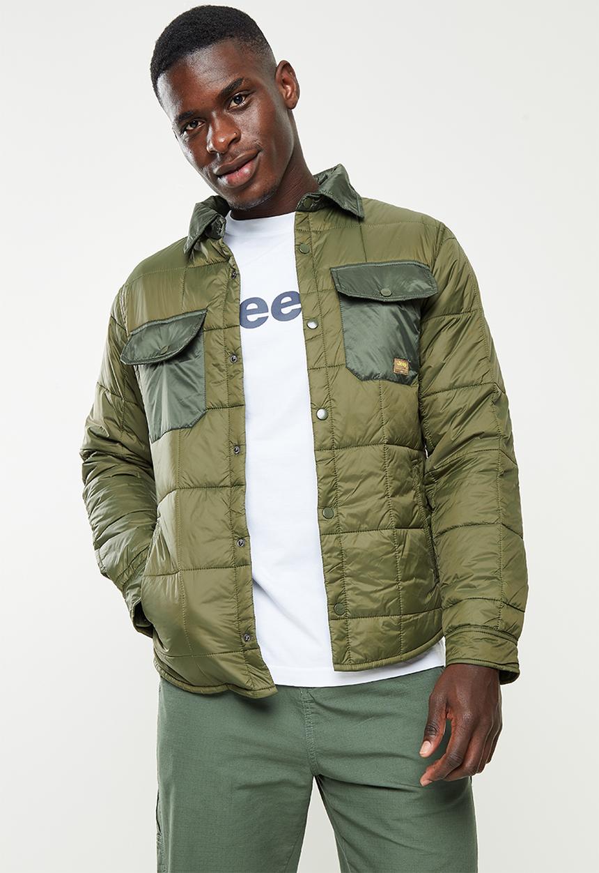 JEEP - Quilted shacket - fatique