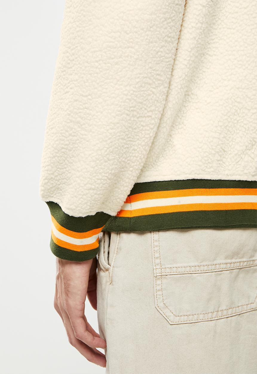 Levi’s® - Sherpa tipped crew true tipping - mossy green