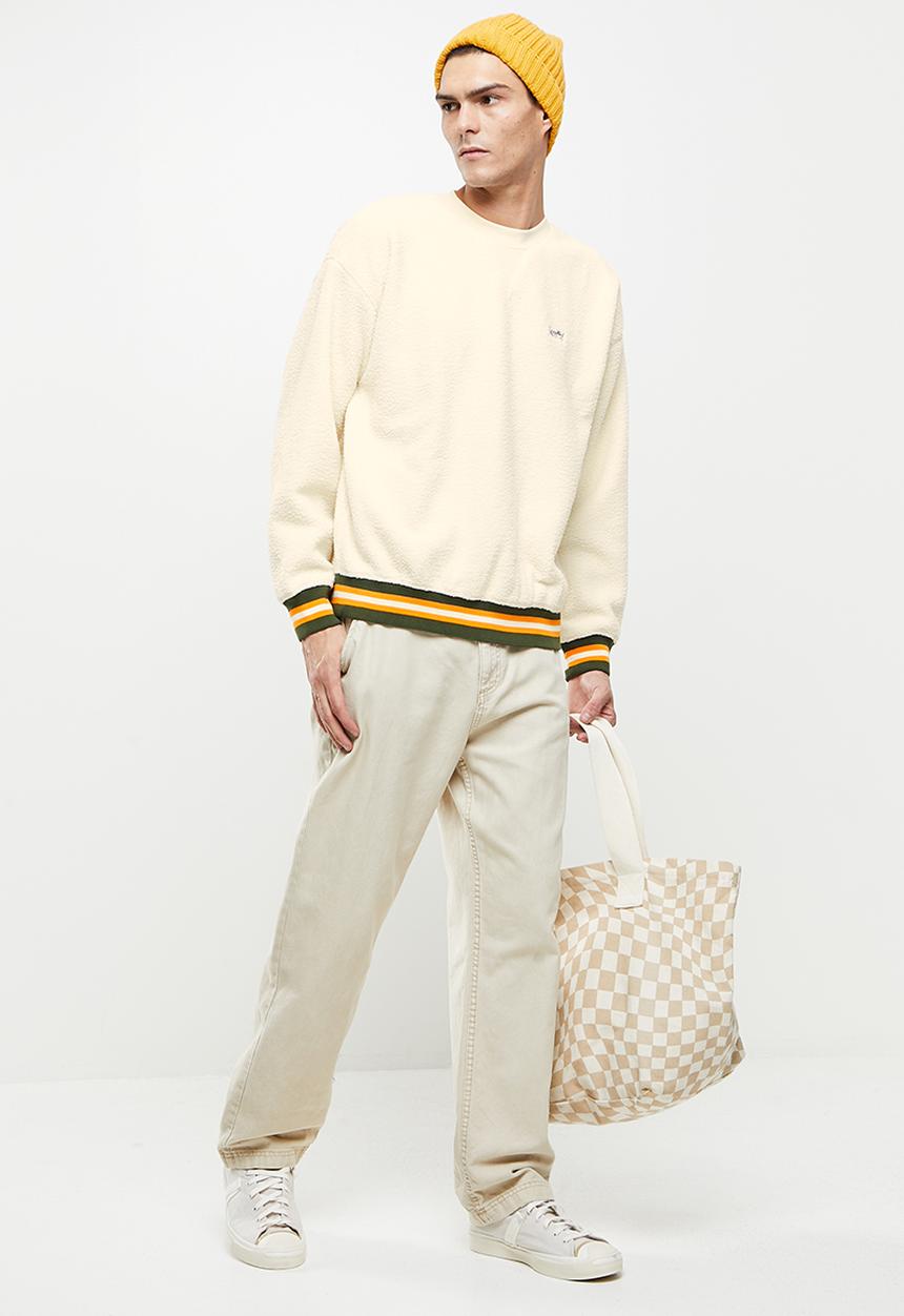 Levi’s® - Sherpa tipped crew true tipping - mossy green