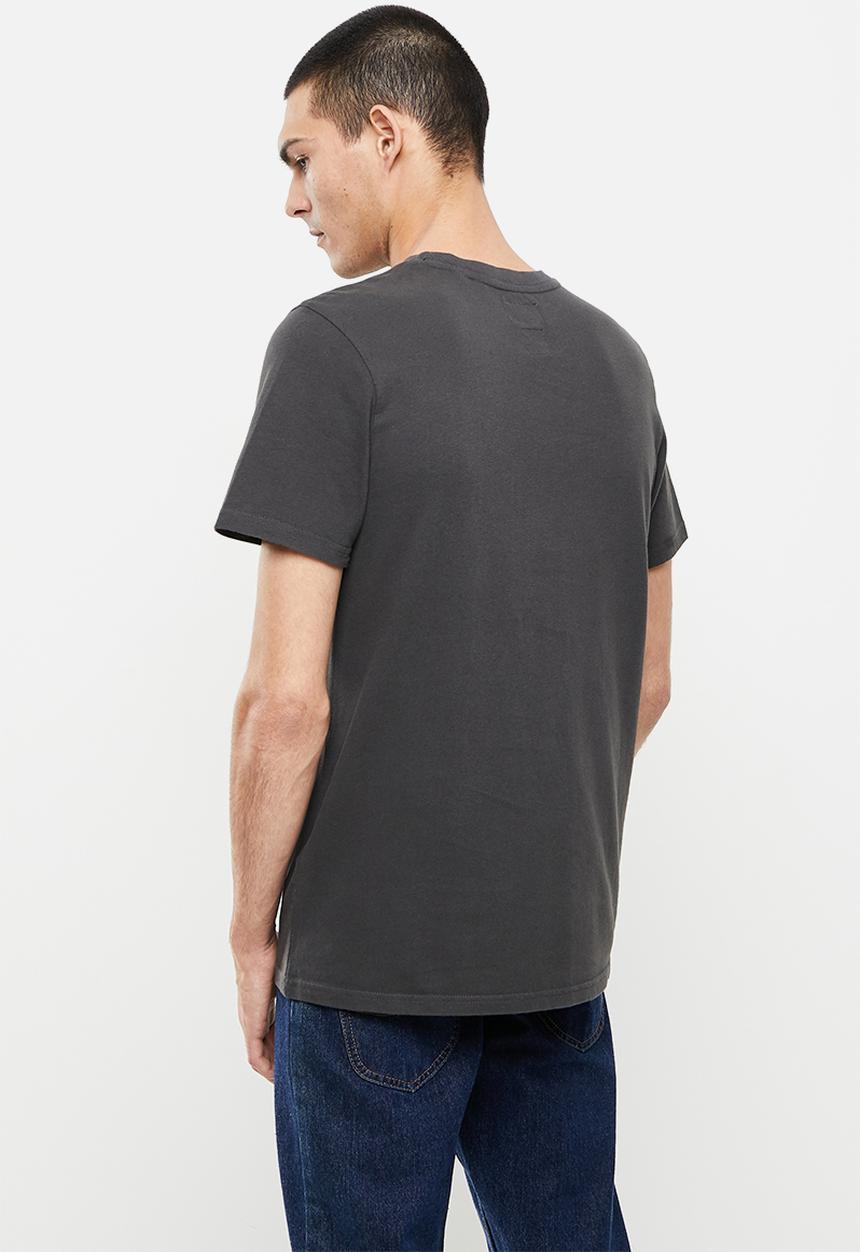 Superdry. - Black out tee - vintage black
