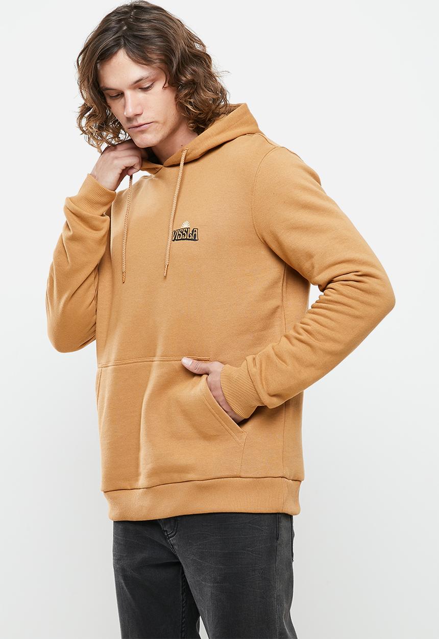 Vissla  - Coastal 2 po hoodie - mustard