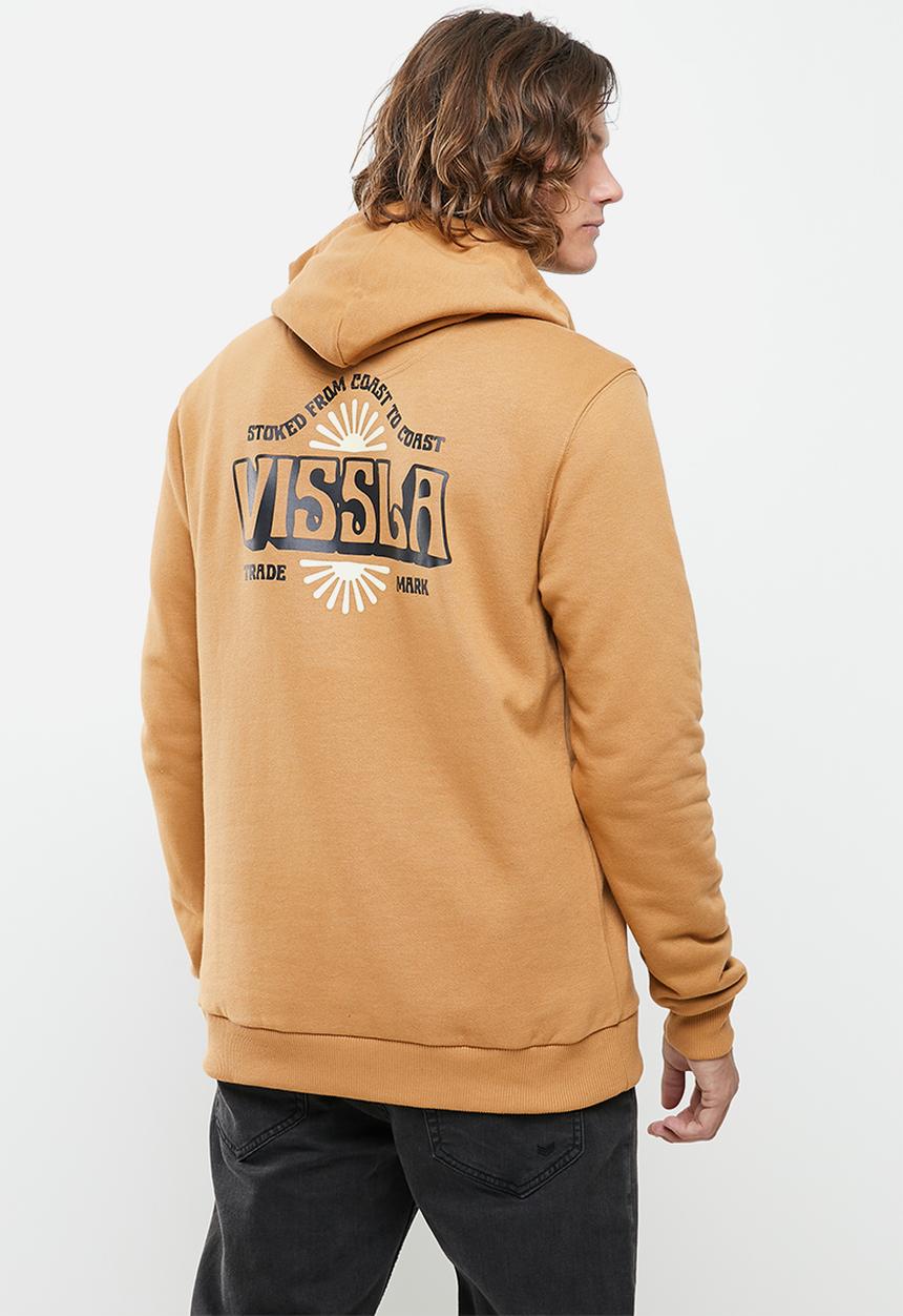 Vissla  - Coastal 2 po hoodie - mustard