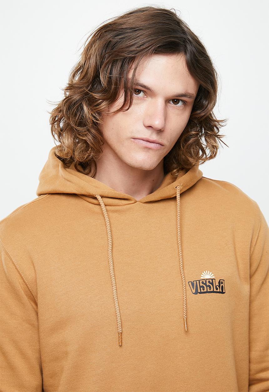 Vissla  - Coastal 2 po hoodie - mustard