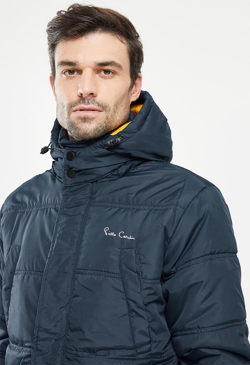 Pierre Cardin - Pc Detach Hood Puffer Jacket - Navy