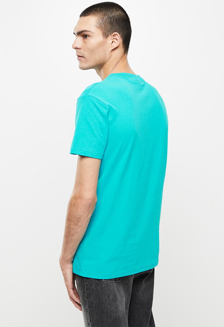 Superdry. - Cl source tee 220 - opal green