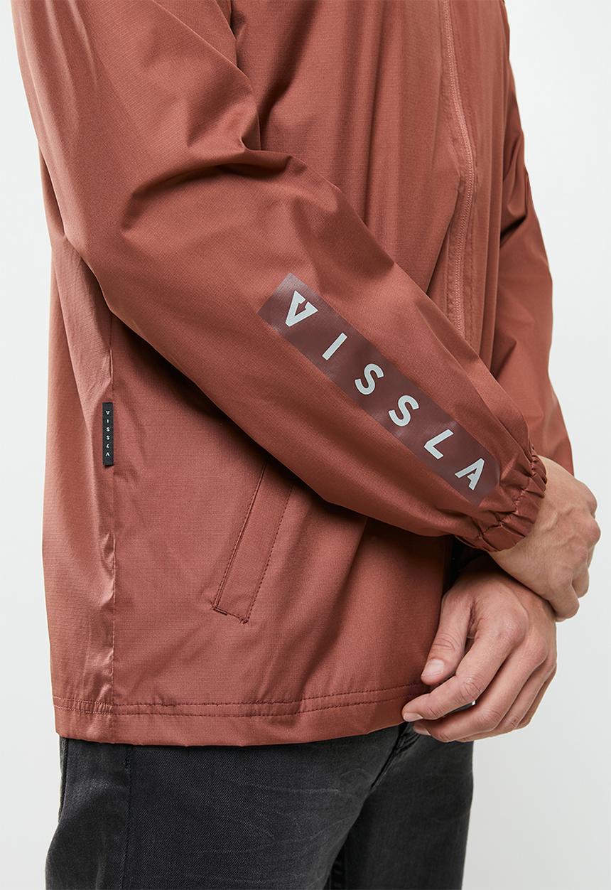 Vissla  - Camper eco windbreaker - brick
