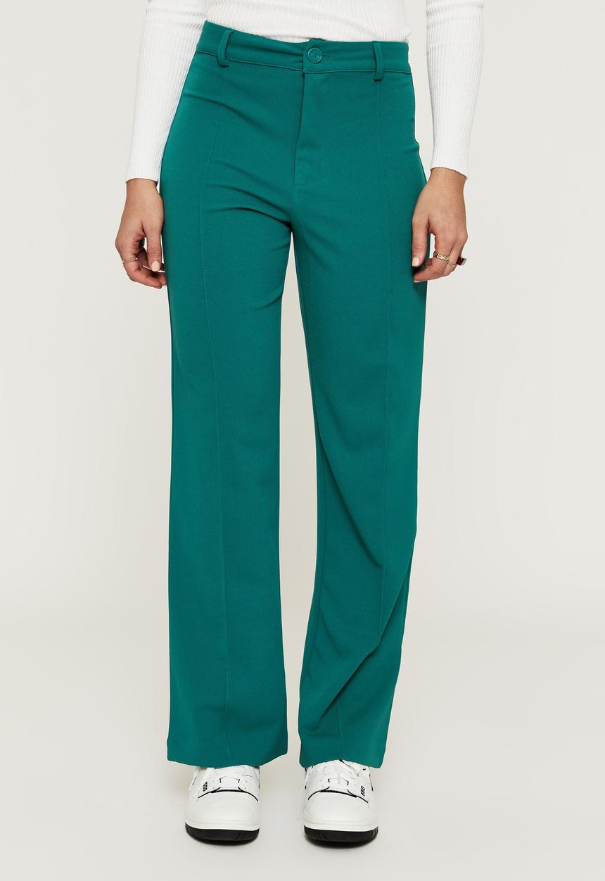 Supré  - Gabby wide leg pant - bottle green
