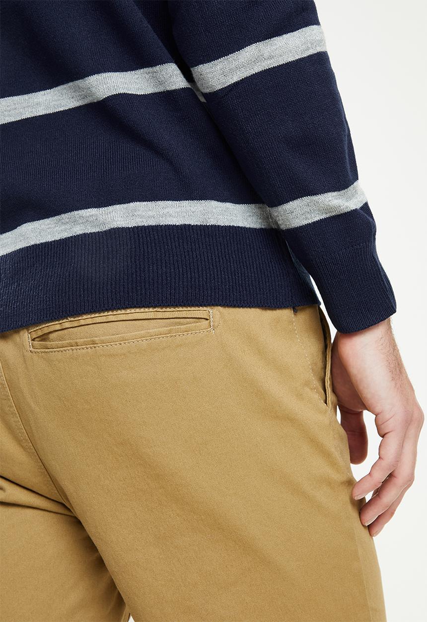 Pierre Cardin - Pc Ralph Striped Knitwear - Navy