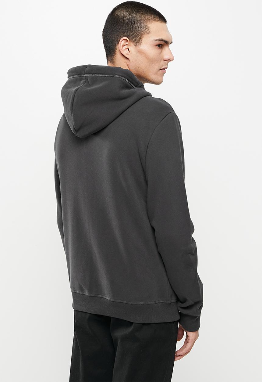 Superdry. - Vintage logo emb ziphood bb no - vintage wash black