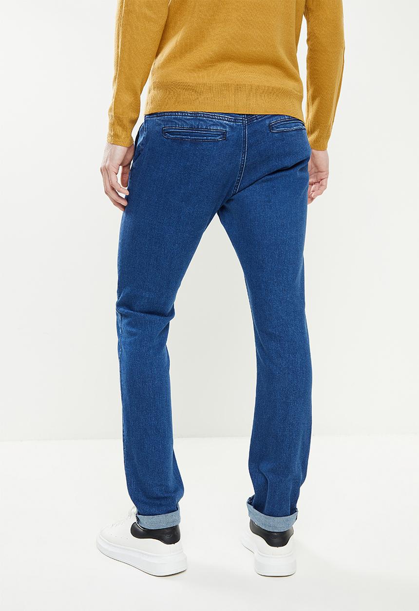 Pierre Cardin - Pc Ray Straight Leg Jean  - Blue