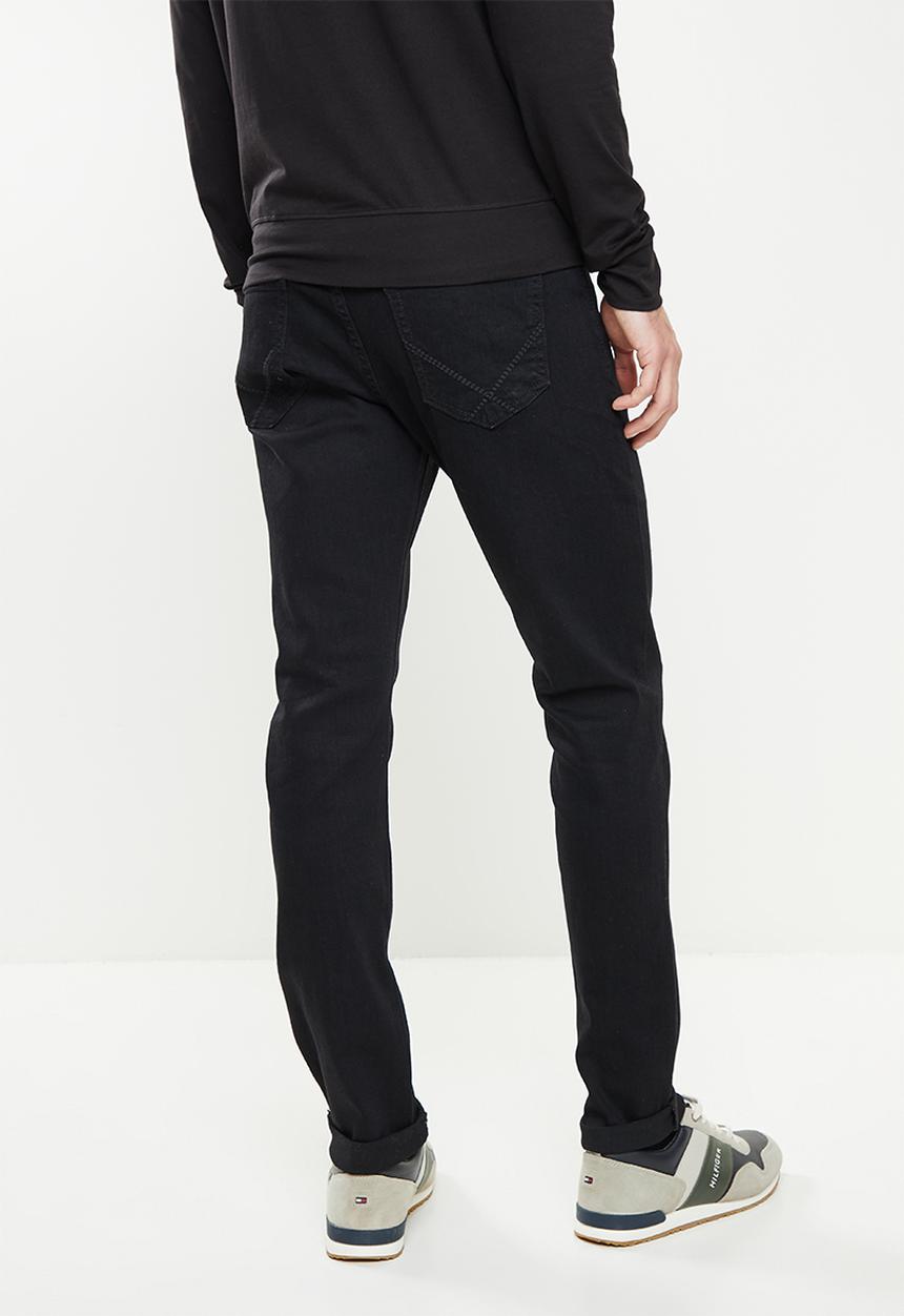 Pierre Cardin - Pc Frank Straight Leg Denim - Black