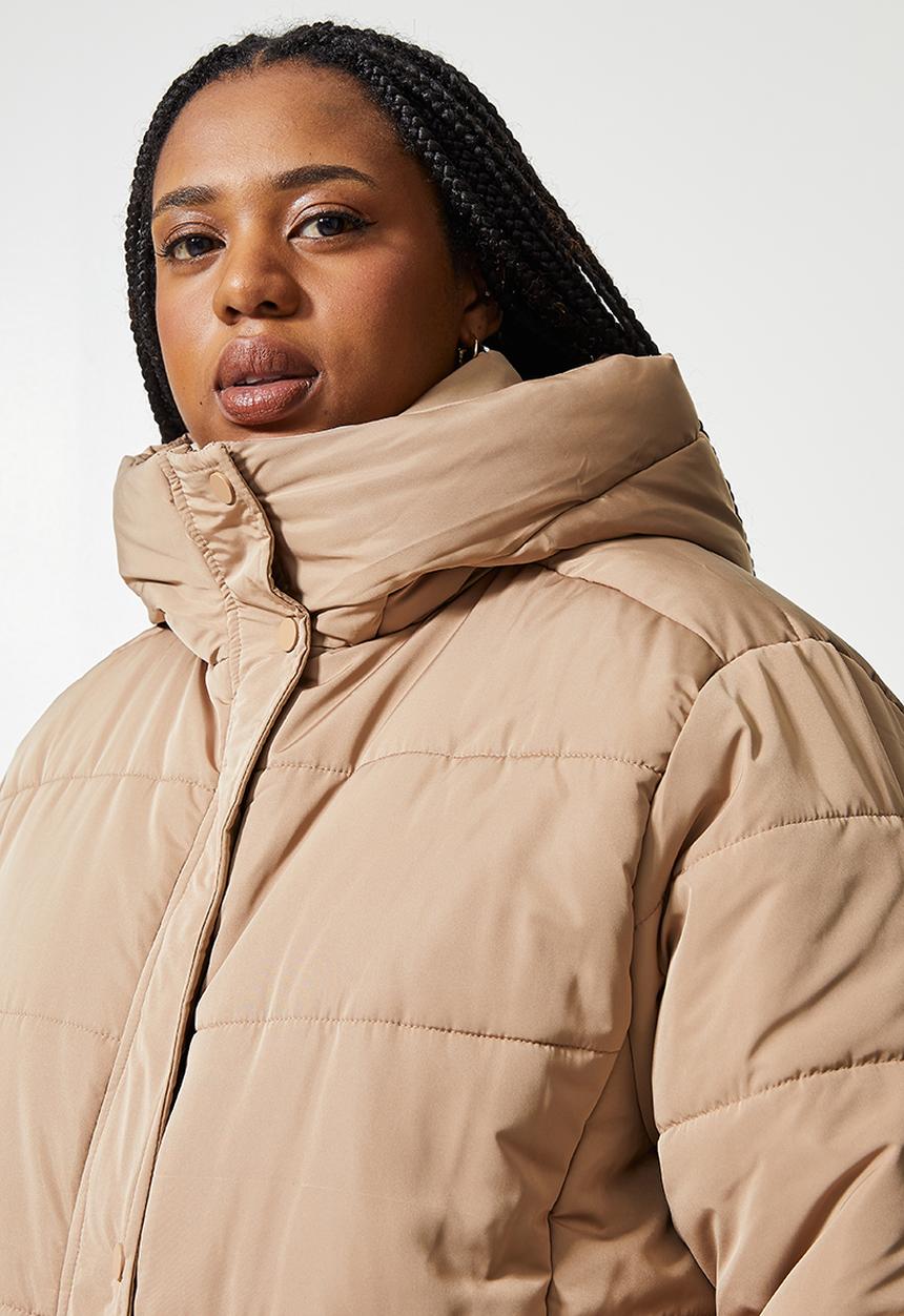Superbalist - Puffer coat - mocha