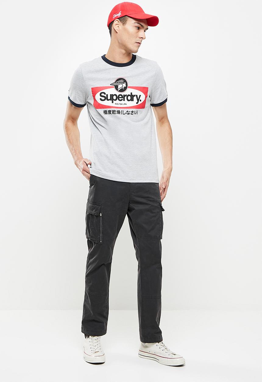 Superdry. - Recruit grip -  vulcan black 