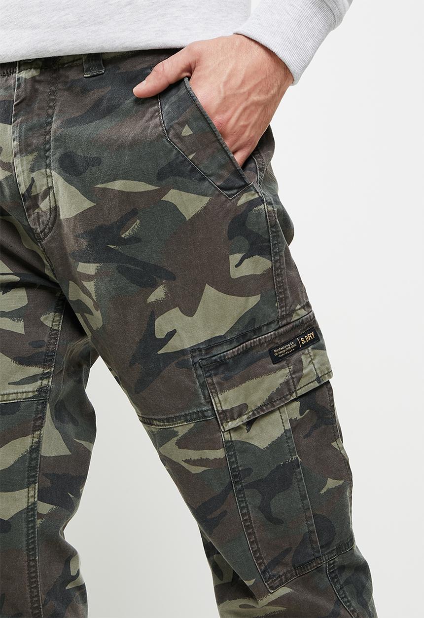 Superdry. - Core cargo pant - camo 