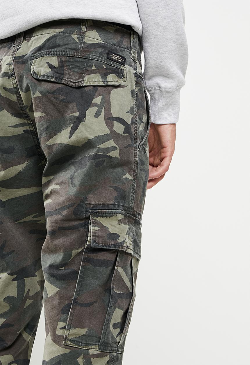 Superdry. - Core cargo pant - camo 