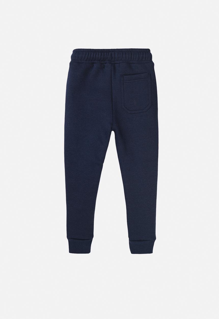 MINOTI - Teen boys basic fleece jogpant - navy 