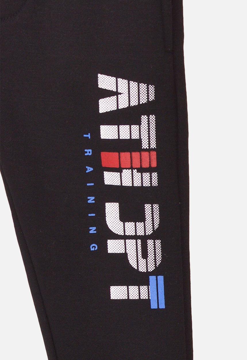 MINOTI - Teen boys basic fleece jogpant - black 