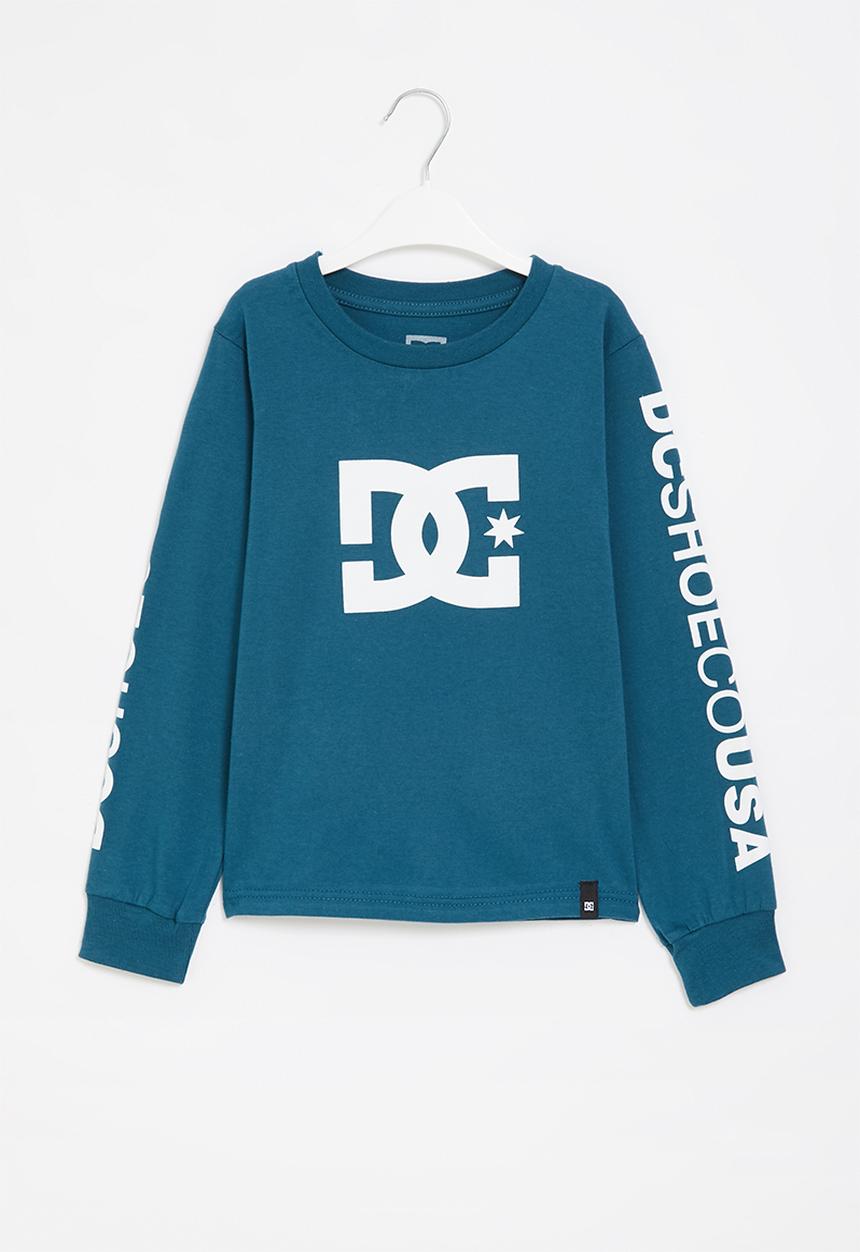 DC - Dc star long sleeve boy - moroccan blue