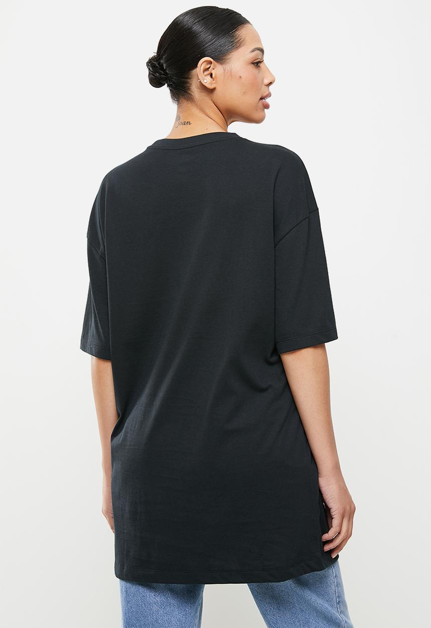 Converse - Oversized wordmark tee - converse black