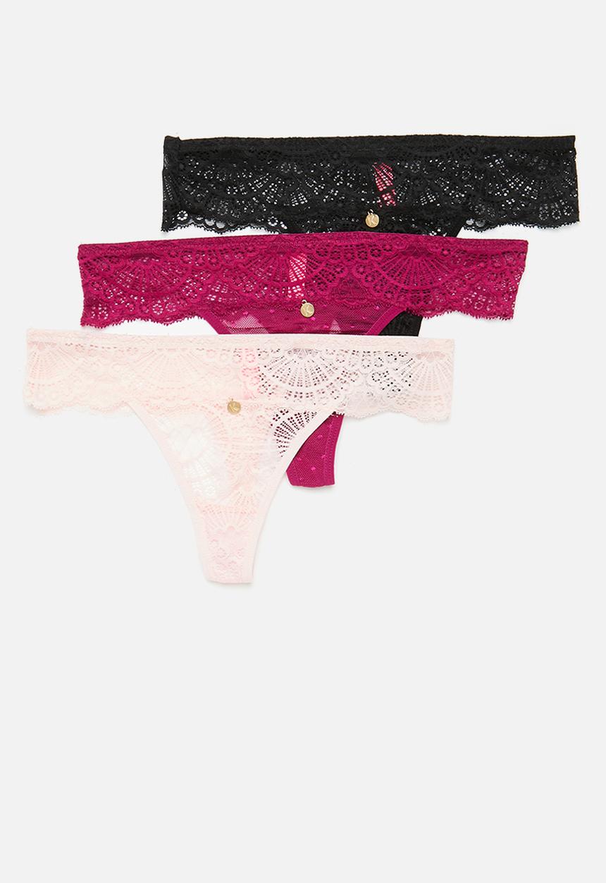 KANGOL - 3 Pack thong - multi
