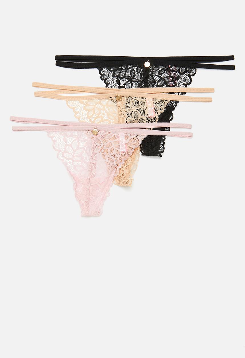 KANGOL - 3 Pack thong - multi