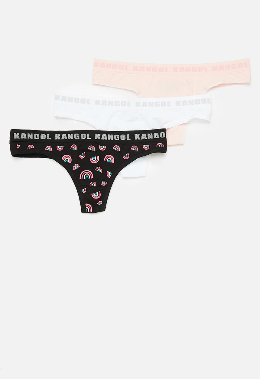 KANGOL - 3 Pack thong - multi