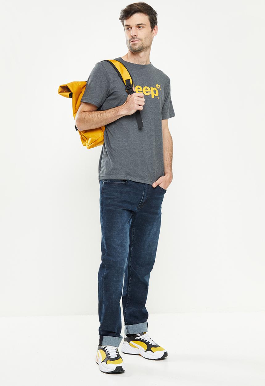 JEEP - Iconic logo tee - charcoal
