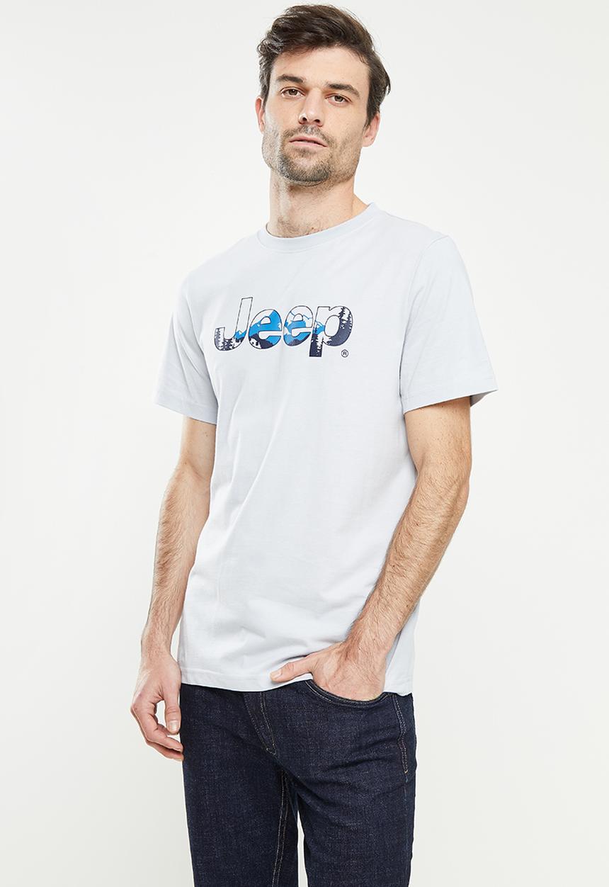 JEEP - Fashion graphics tee - blue