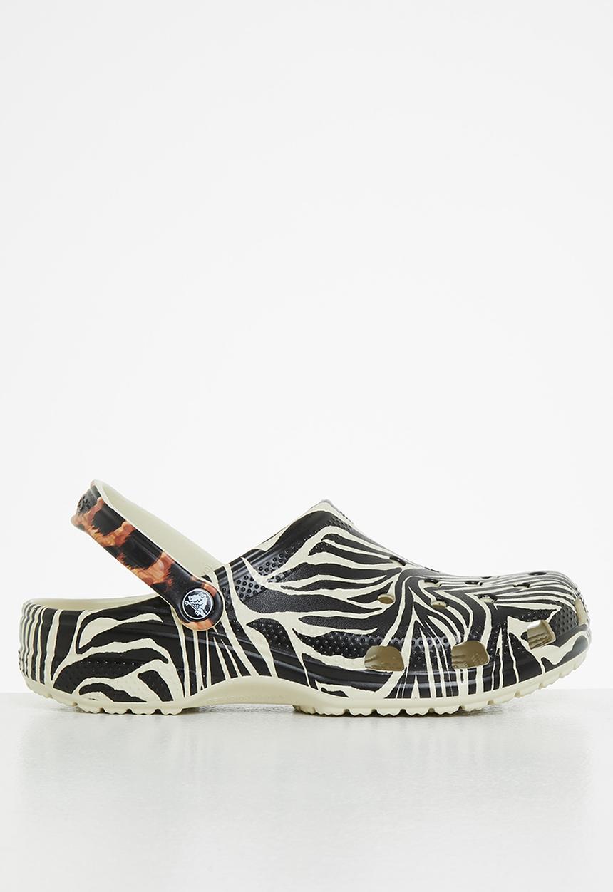 Crocs - Classic animal remix clog - bone / multi animal