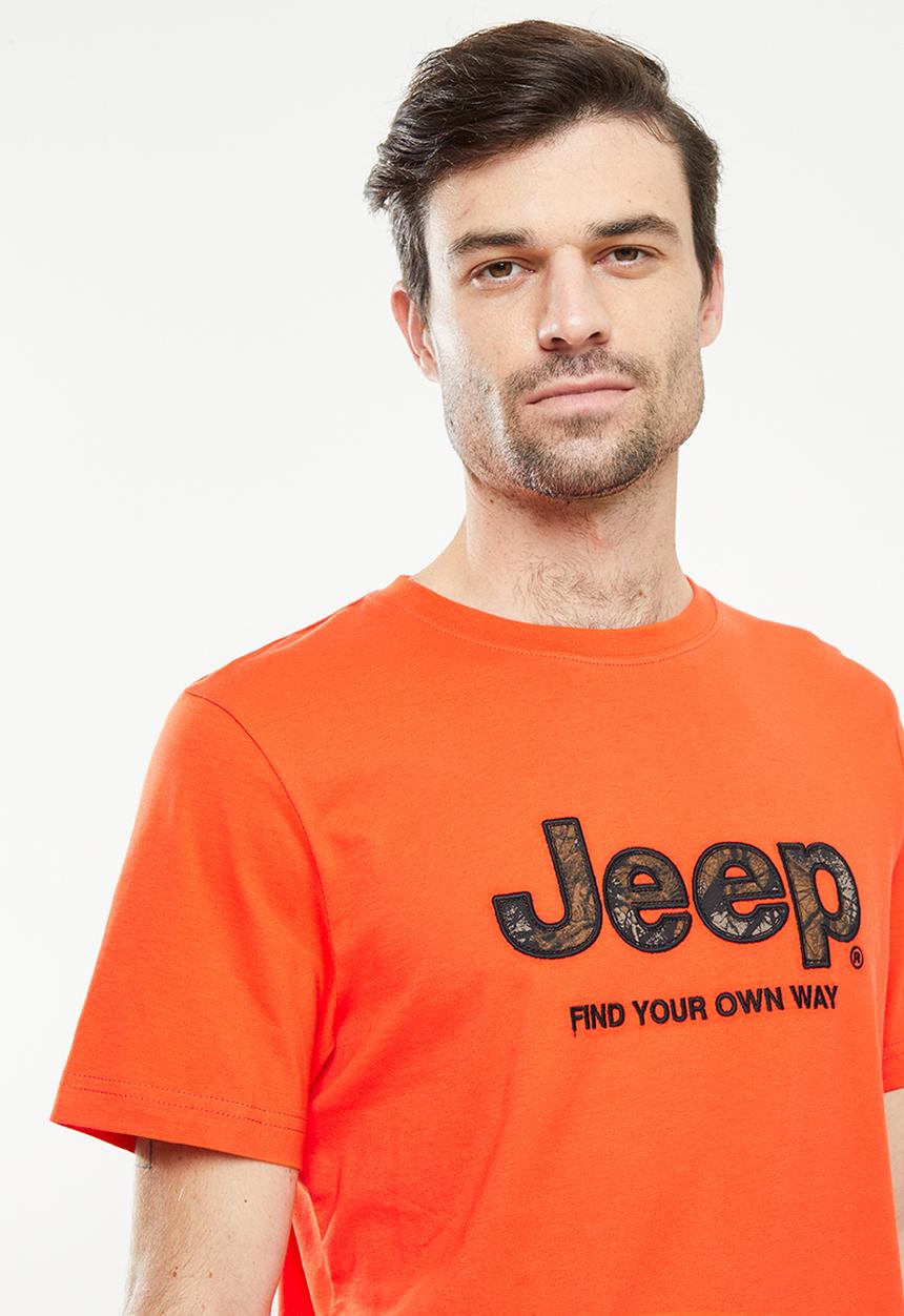 JEEP - Core logo tee - orange