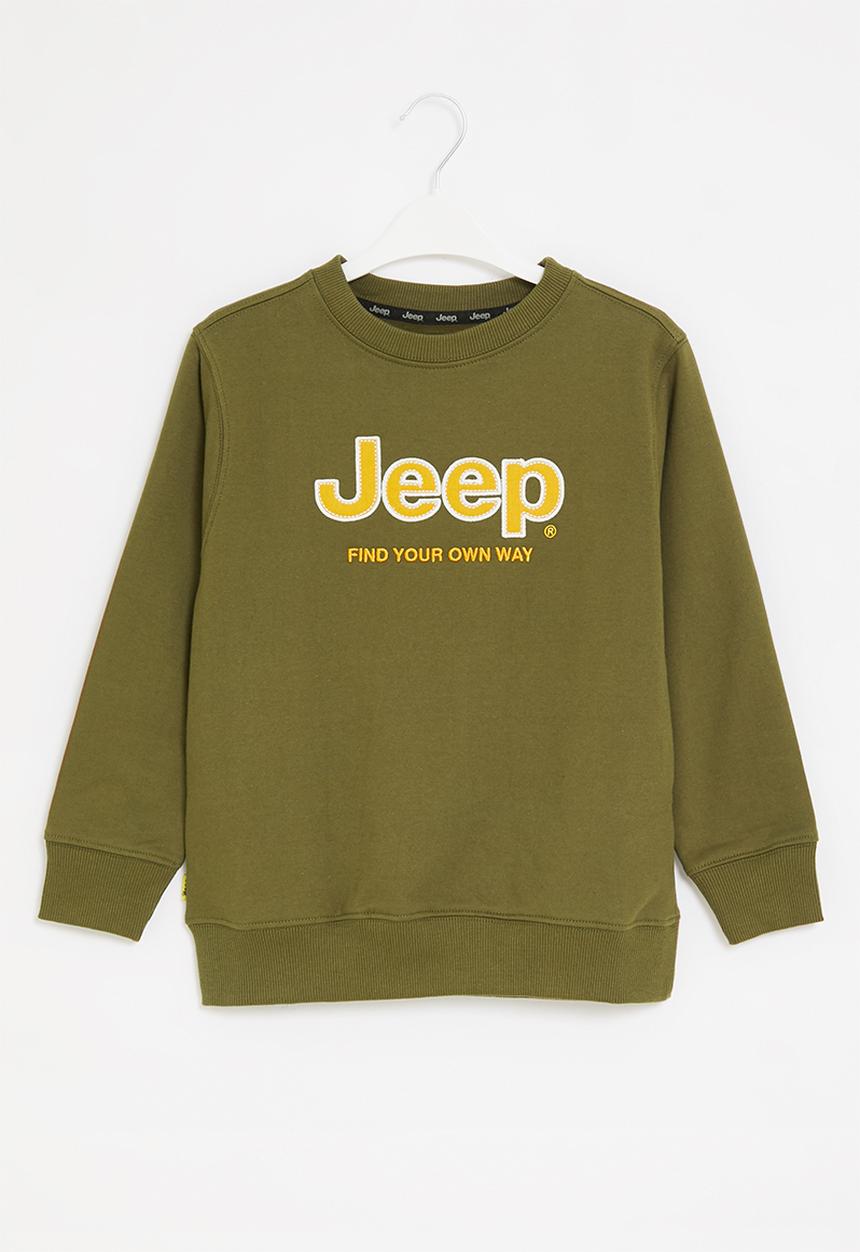 JEEP - Crew neck fleece - green