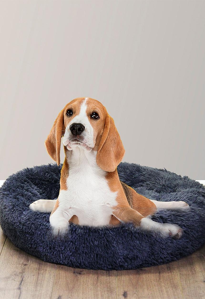Sixth Floor - Cloud plush pet bed-grey