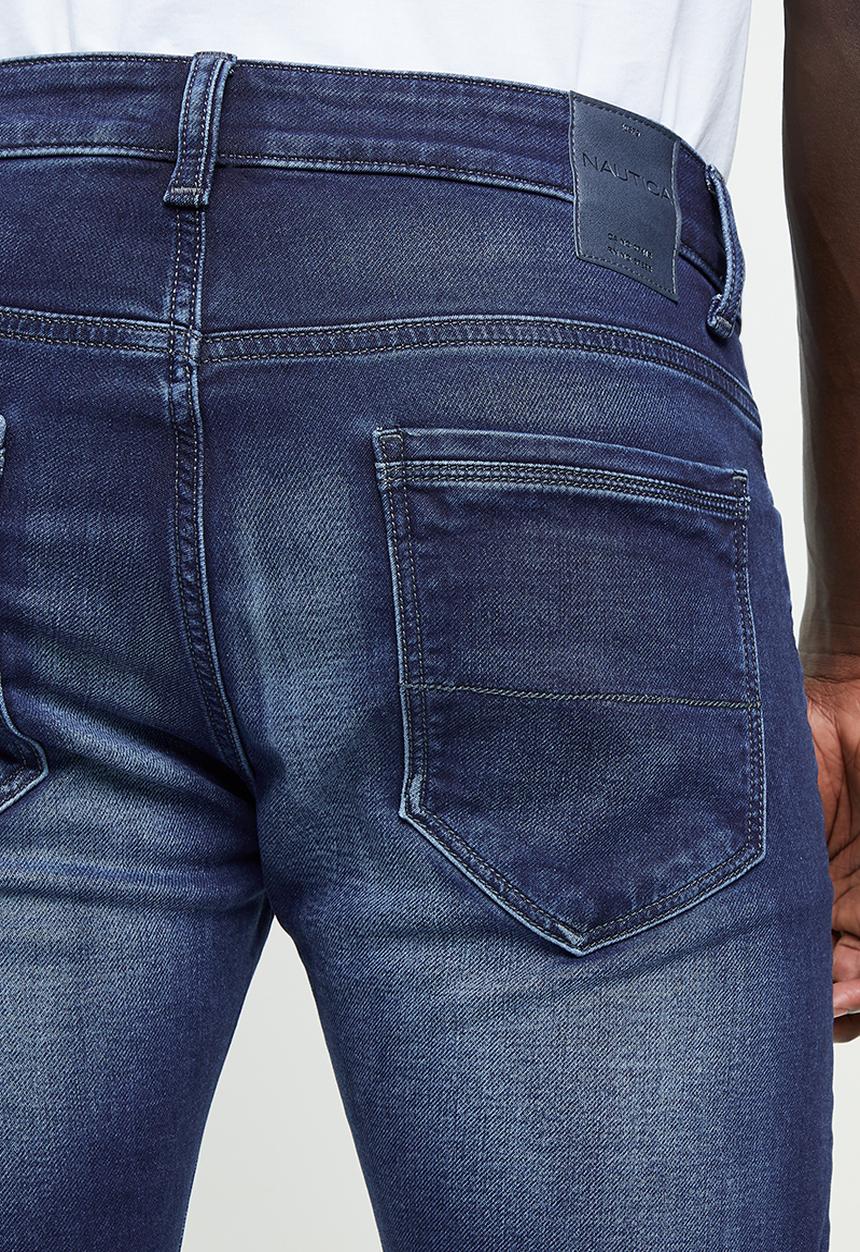 Nautica - Dark wash- dobby denim - dark wash