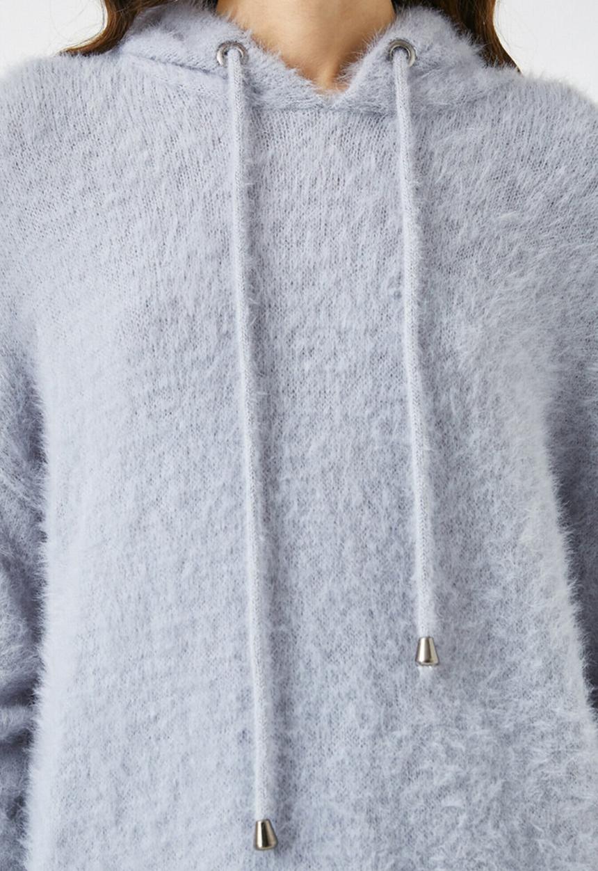 Koton - Hooded jumper sweater - grey