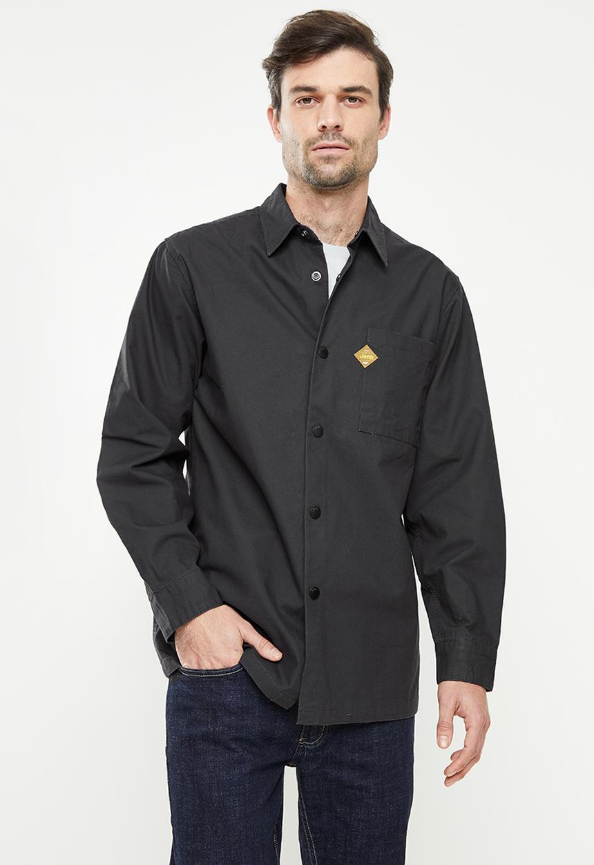 JEEP - Long sleeve workshirt-dark springs-jeep - dark springs-jeep