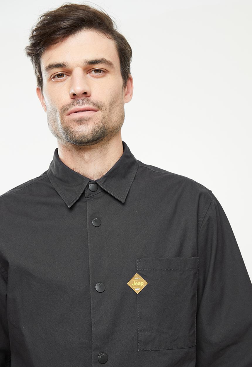 JEEP - Long sleeve workshirt-dark springs-jeep - dark springs-jeep