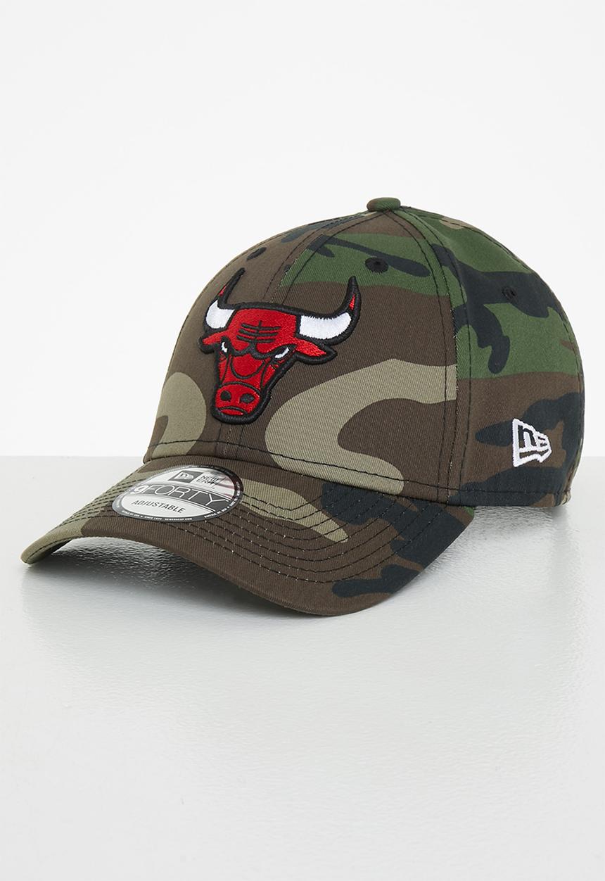 New Era - Nba camo 9forty - Chicago Bulls - khaki 