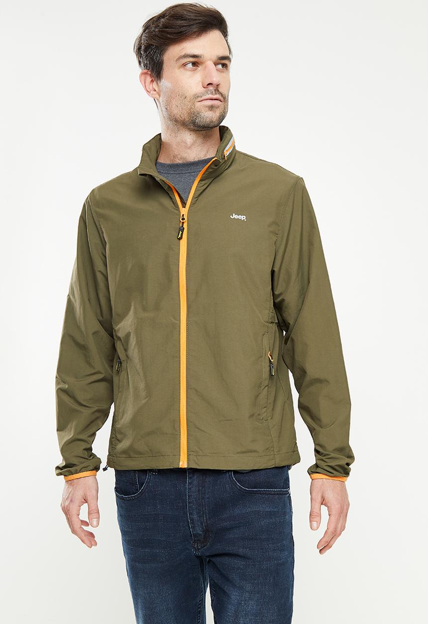 JEEP - City commuter packable jacket-uniform green-jeep - uniform green - jeep
