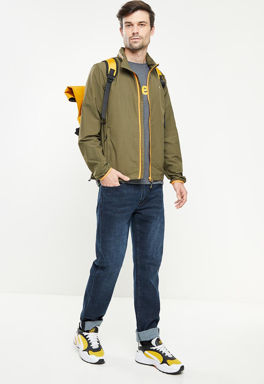 JEEP - City commuter packable jacket-uniform green-jeep - uniform green - jeep