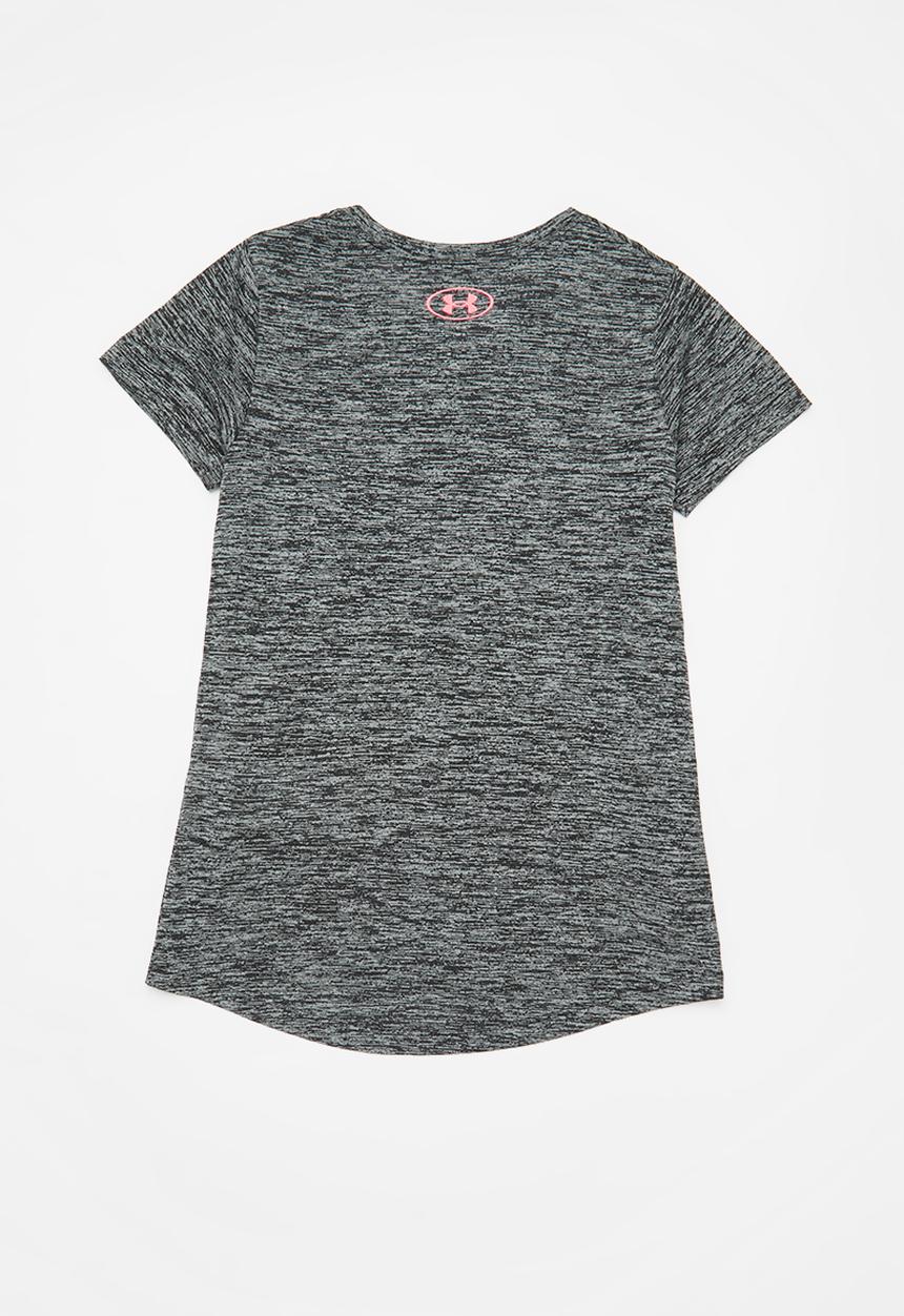 Under Armour - Tech bl twist short sleeve - black & grey