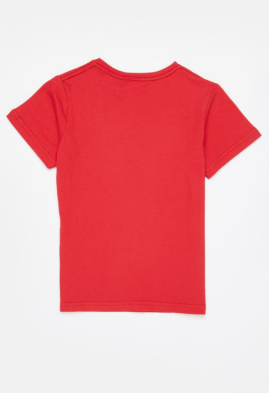 Original Penguin - Logo stamp - red ochre