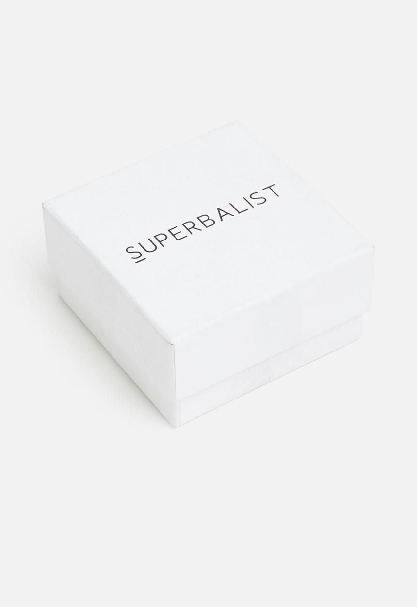 Superbalist - Sterling silver knotted stud earrings - silver 