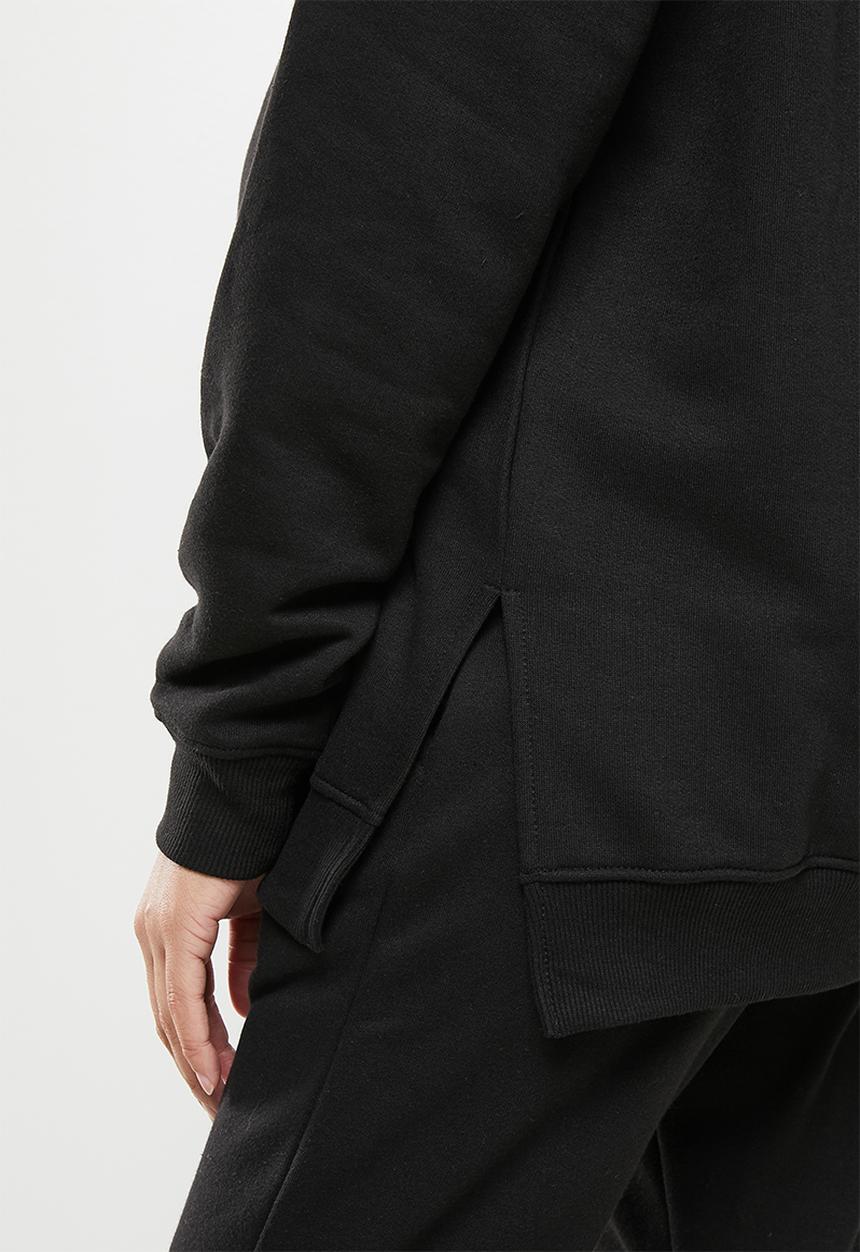 Missguided - Maternity baby mama sweat - black