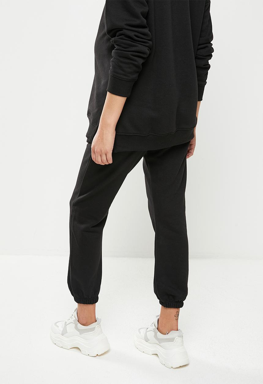 Missguided - Maternity baby mama 90’s jogger - black