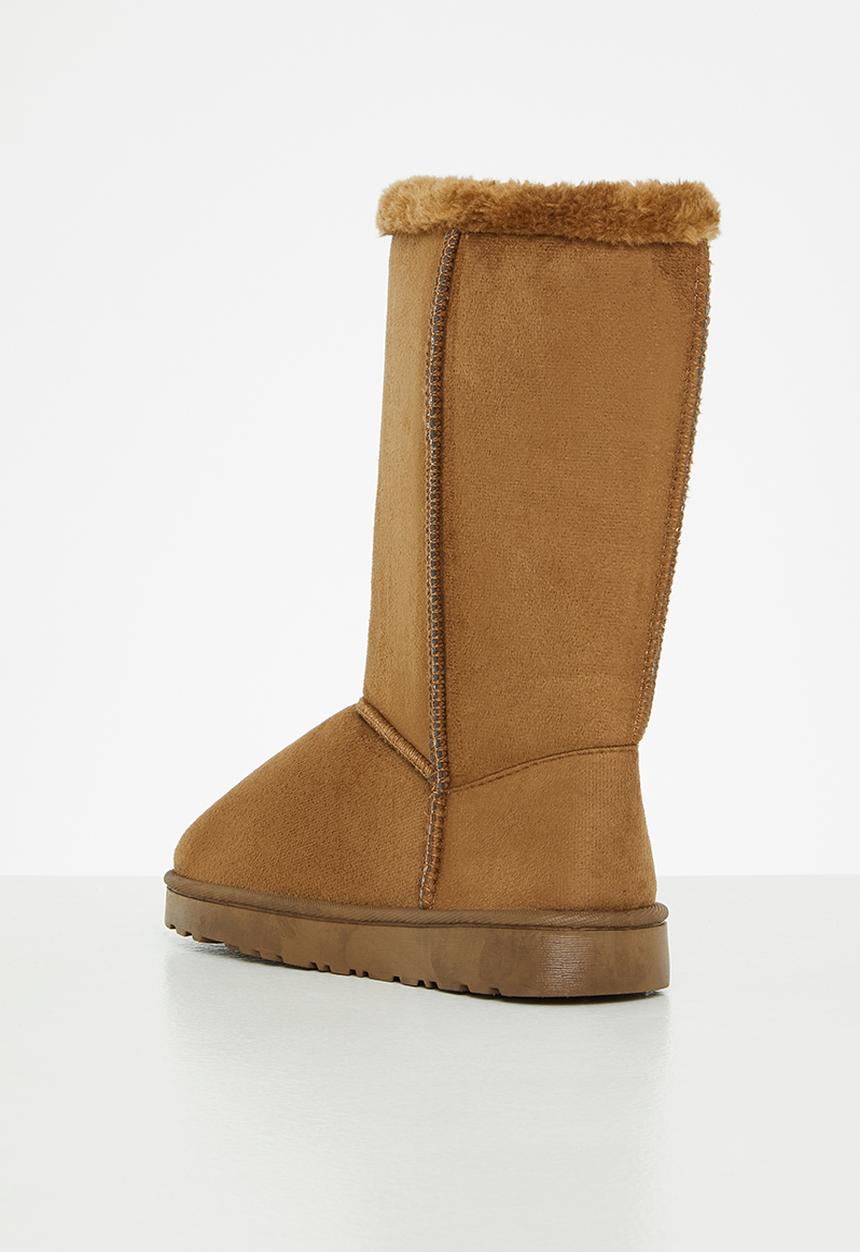 dailyfriday - Comfy tall boot - tan